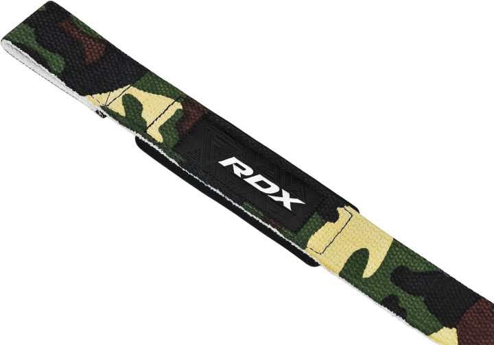 Лямки для тяги RDX W1 Gym Single Strap Camo Green Plus - Зображення 6