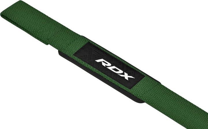 Лямки для тяги RDX W1 Gym Single Strap Army Green Plus - Зображення 6