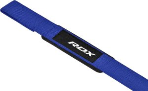 Лямки для тяги RDX W1 Gym Single Strap Blue Plus - Зображення 5