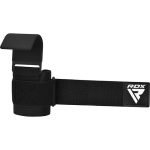 Гаки для тяги на зап'ястя RDX W5 Gym Hook Strap Black Plus - Зображення 4