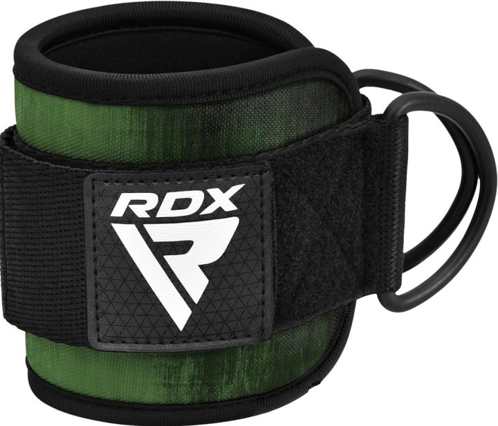 Манжети на щиколотку RDX A4 Gym Ankle Pro Army Green Pair - Зображення 3