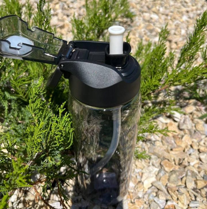 Пляшка для води CASNO 1900 мл KXN-1269 Чорна - Зображення 4