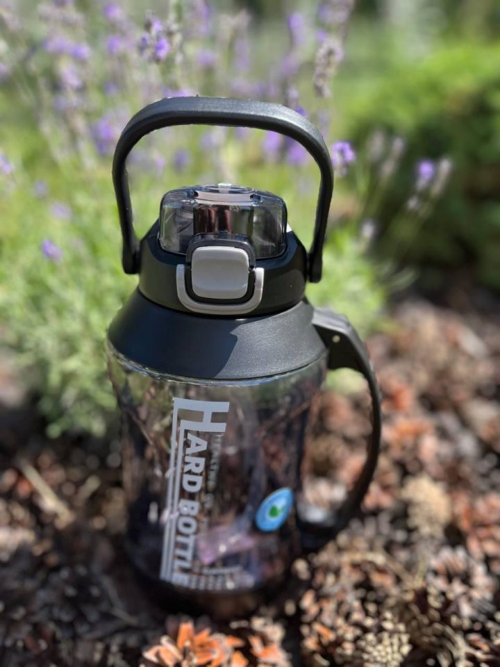 Пляшка для води CASNO 1900 мл KXN-1269 Чорна - Зображення 10