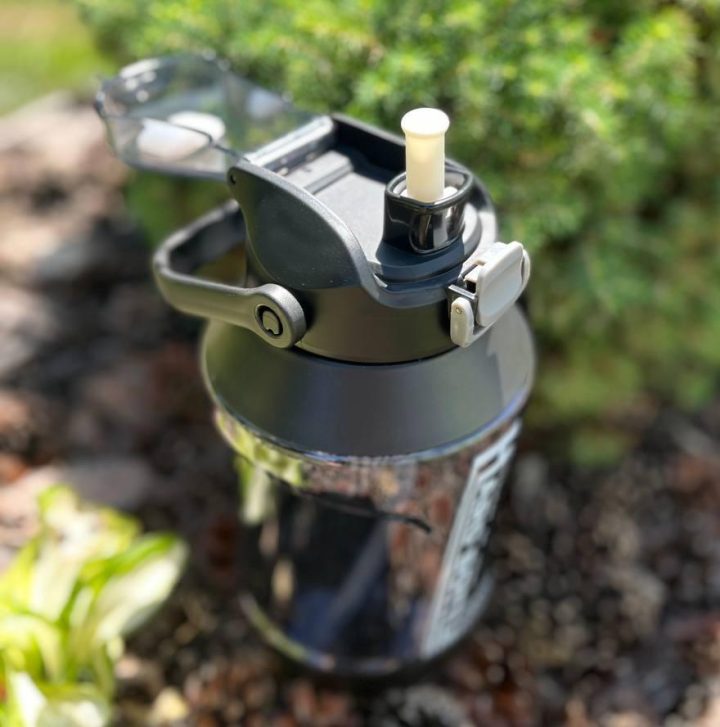 Пляшка для води CASNO 1900 мл KXN-1269 Чорна - Зображення 7