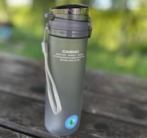 Пляшка для води CASNO 650 мл KXN-1157 Сіра - Зображення 3