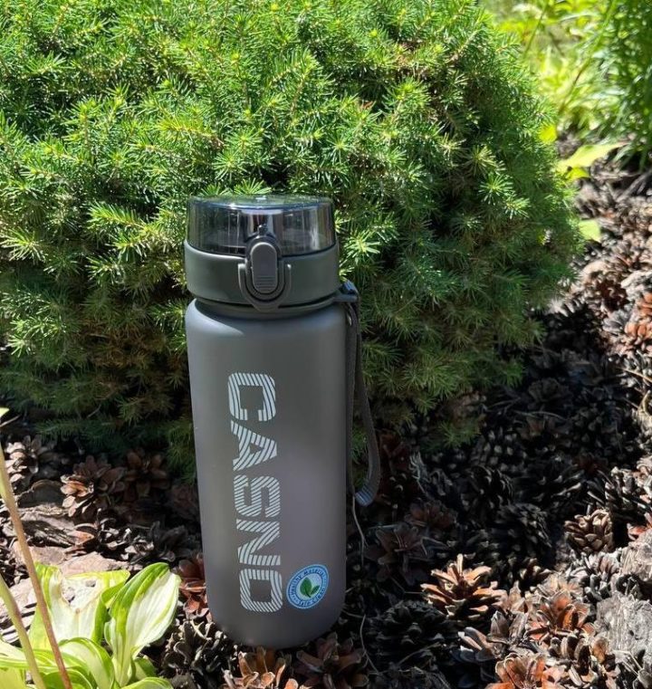 Пляшка для води CASNO 850 мл KXN-1183 Сіра - Зображення 2