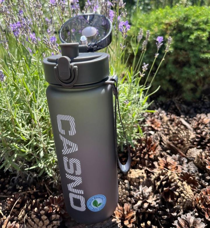 Пляшка для води CASNO 850 мл KXN-1183 Сіра - Зображення 3