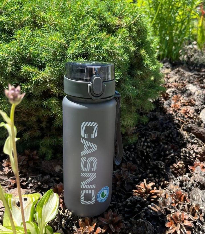 Пляшка для води CASNO 850 мл KXN-1183 Сіра - Зображення 5