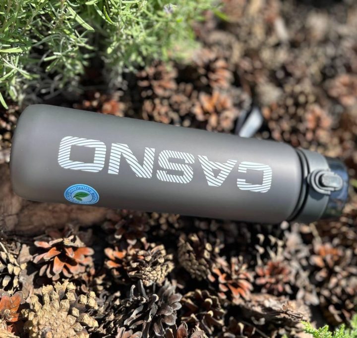 Пляшка для води CASNO 1050 мл KXN-1184 Сіра - Зображення 9