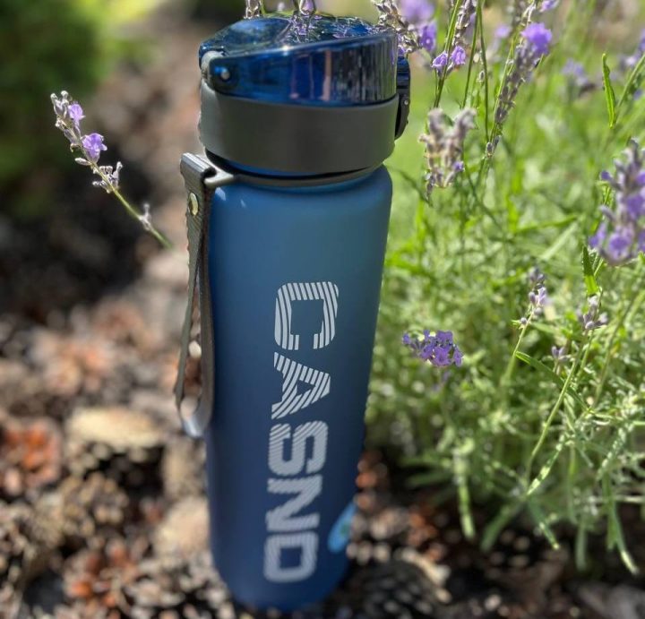 Пляшка для води CASNO 1050 мл KXN-1184 Синя - Зображення 4