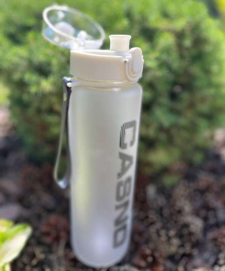 Пляшка для води CASNO 1050 мл KXN-1184 Біла - Зображення 4