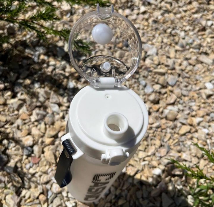 Пляшка для води CASNO 1050 мл KXN-1184 Біла - Зображення 6