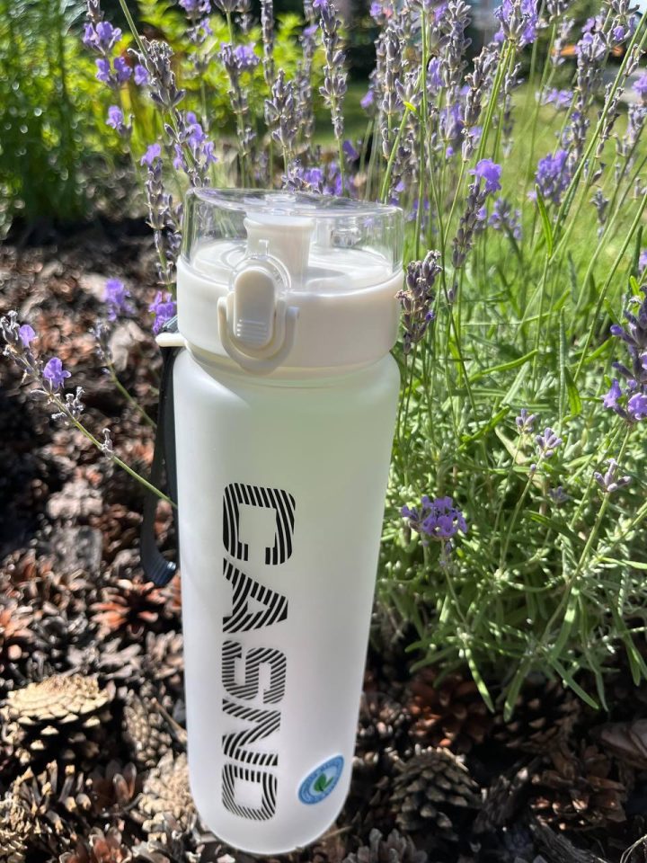 Пляшка для води CASNO 1050 мл KXN-1184 Біла - Зображення 3