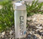 Пляшка для води CASNO 1000 мл KXN-1247 Біла - Зображення 8
