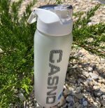 Пляшка для води CASNO 1000 мл KXN-1247 Біла - Зображення 3