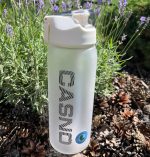 Пляшка для води CASNO 1000 мл KXN-1247 Біла - Зображення 5