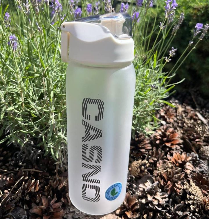 Пляшка для води CASNO 1000 мл KXN-1247 Біла - Зображення 5