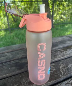 Пляшка для води CASNO 800 мл KXN-1246 Рожева - Зображення 10
