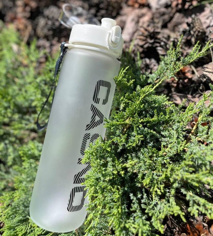 Пляшка для води CASNO 1050 мл KXN-1184 Біла - Зображення 10