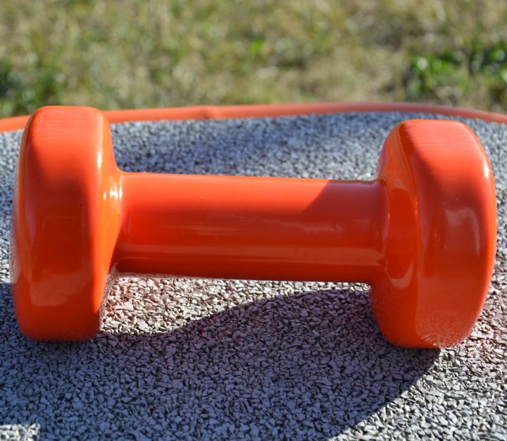 Гантелі вінілові PowerPlay 2 * 1 кг. PP_4103 Помаранчеві (2шт. - пара) + Резинка для фітнесу 7,5кг - Зображення 8