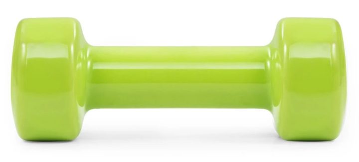 Гантель вінілова PowerPlay 1,5 кг. PP_4103 Зелена (1шт.) - Зображення 3