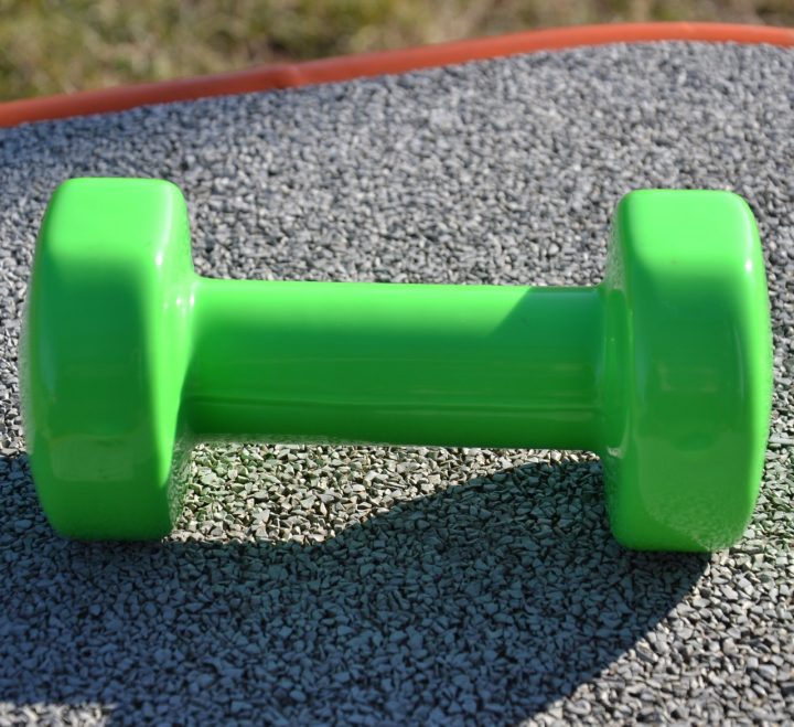 Гантель вінілова PowerPlay 1,5 кг. PP_4103 Зелена (1шт.) - Зображення 4