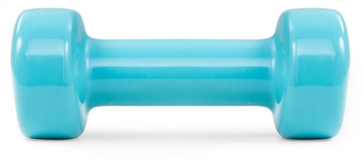 Гантелі вінілові PowerPlay 2 * 0,5 кг. PP_4103 Блакитні (2шт. - пара) - Зображення 3