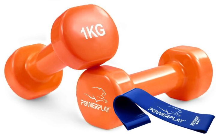 6027001330_ganteli-vinilovi-powerplay вінілові гантелі 1кг