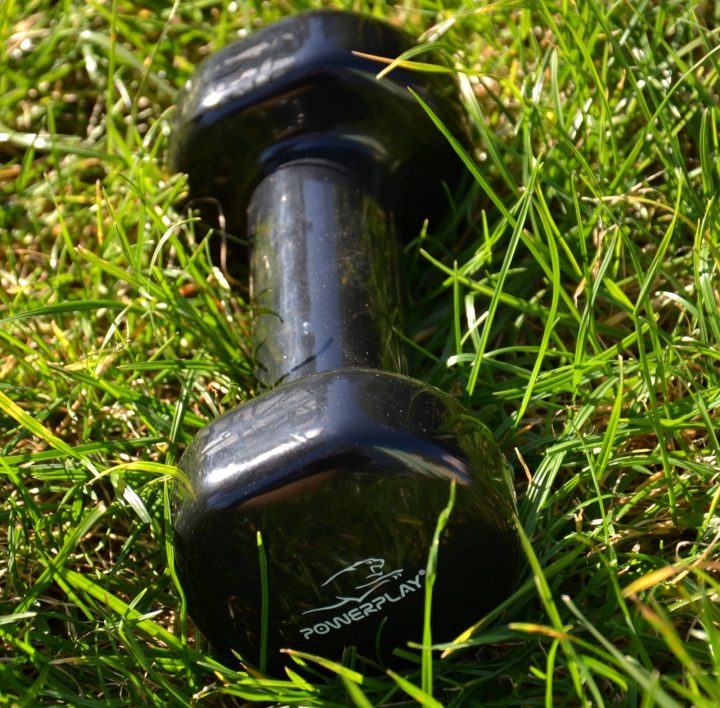 Гантель вінілова PowerPlay 1,5 кг. PP_4121 Чорна (1шт.) - Зображення 7