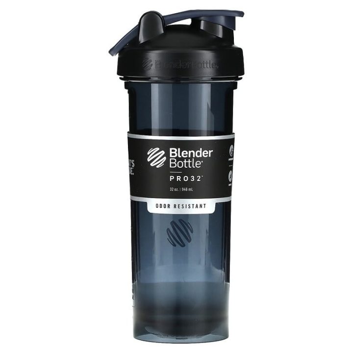 Спортивная бутылка-шейкер BlenderBottle Pro32 Tritan 940ml Black - Зображення 3