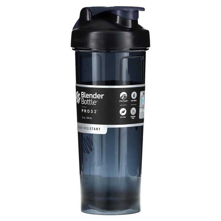 Спортивная бутылка-шейкер BlenderBottle Pro32 Tritan 940ml Black - Зображення 6