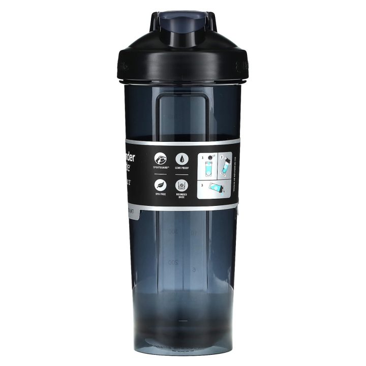 Спортивная бутылка-шейкер BlenderBottle Pro32 Tritan 940ml Black - Зображення 5