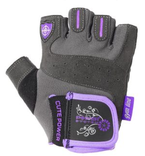 Рукавички для фітнесу Power System PS-2560 Cute Power жіночі Purple M - Зображення 2