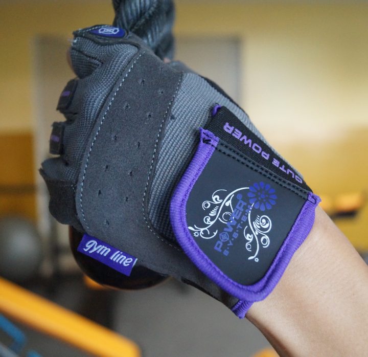 Рукавички для фітнесу Power System PS-2560 Cute Power жіночі Purple M - Зображення 8