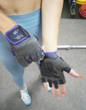 Рукавички для фітнесу Power System PS-2560 Cute Power жіночі Purple M - Зображення 10