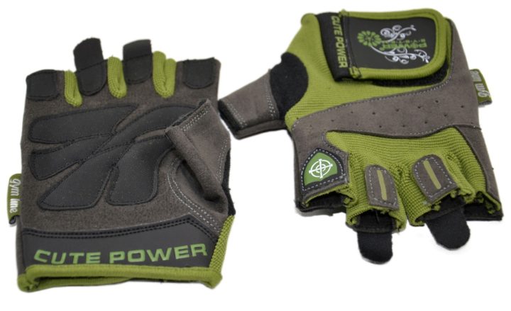 Рукавички для фітнесу Power System PS-2560 Cute Power жіночі Green M - Зображення 4