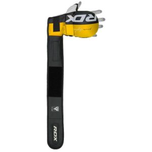 Рукавиці для ММА (Греплінгові рукавички) RDX T6 Plus Rex Yellow XL (капа в комплекті) - Зображення 6
