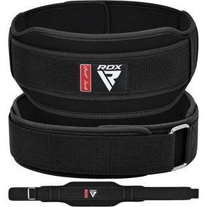 Пояс для важкої атлетики RDX RX5 Double Belt неопреновий Black M - Зображення 8