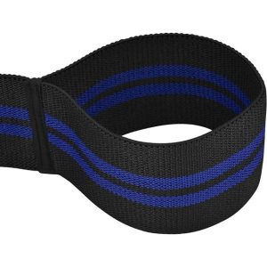 Бинти на коліна RDX GYM KNEE WRAP R11 BLACK/BLUE - Зображення 7