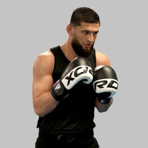 Боксерські рукавиці RDX F4 Boxing Sparring Gloves Hook&Loop WHITE/BLACK 14 унцій (капа у комплекті) - Зображення 6