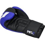 Боксерські рукавиці RDX F4 Boxing Sparring Gloves Hook&Loop BLUE/BLACK 16 унцій (капа у комплекті) - Зображення 4