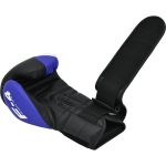 Боксерські рукавиці RDX F4 Boxing Sparring Gloves Hook&Loop BLUE/BLACK 16 унцій (капа у комплекті) - Зображення 5