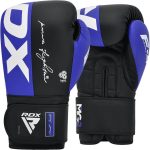 Боксерські рукавиці RDX F4 Boxing Sparring Gloves Hook&Loop BLUE/BLACK 16 унцій (капа у комплекті) - Зображення 2