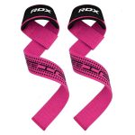 Лямки для тяги RDX S4 Gym Cotton Gel Straps Pink Plus - Зображення 3