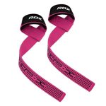 Лямки для тяги RDX S4 Gym Cotton Gel Straps Pink Plus - Зображення 2