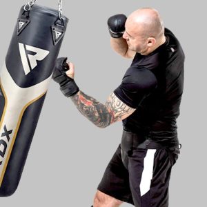 Рукавиці для ММА (Греплінгові рукавички) RDX T15 Noir Inner Matte Black XL - Зображення 7