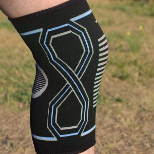 Наколінники спортивні PowerPlay PP-4099 Knee Support Чорно/Сині S/M (пара) - Зображення 5