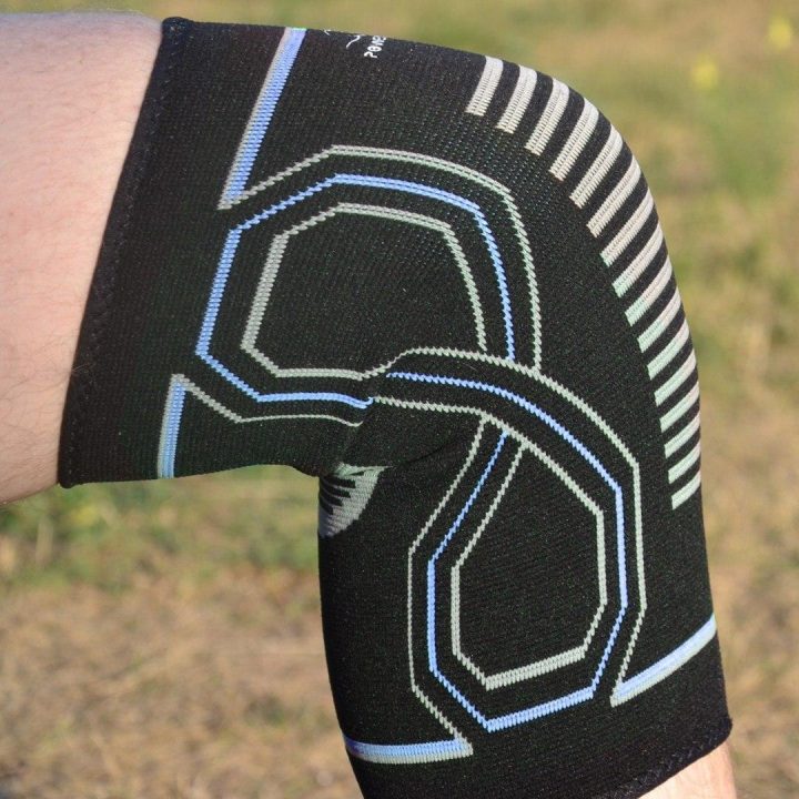 Наколінники спортивні PowerPlay PP-4099 Knee Support Чорно/Сині S/M (пара) - Зображення 4