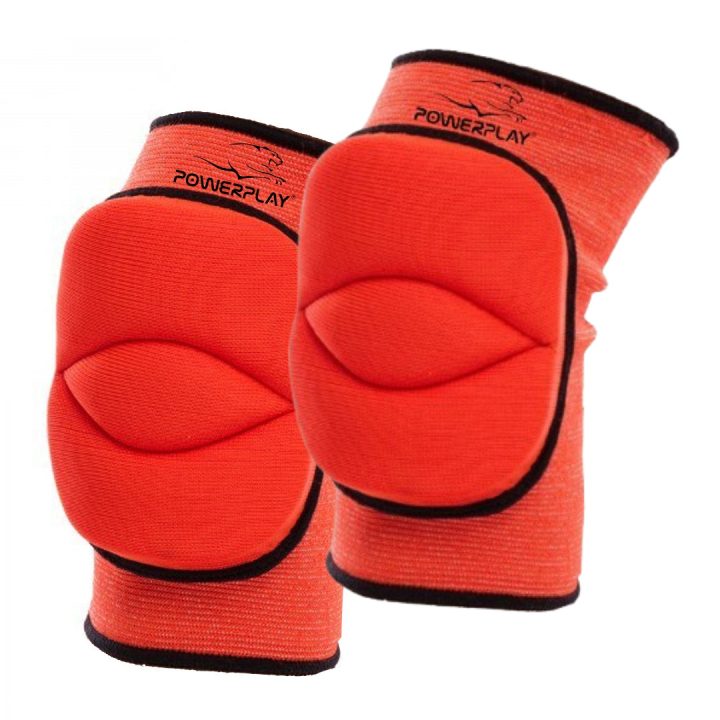 Наколінники PowerPlay PP-8000 Elastic Knee Support (пара) червоні L - Зображення 3