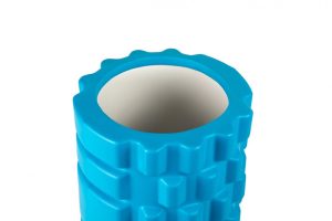 Масажний ролик (роллер) PowerPlay 4025 Massage Roller Синій (33x14см.) - Зображення 3